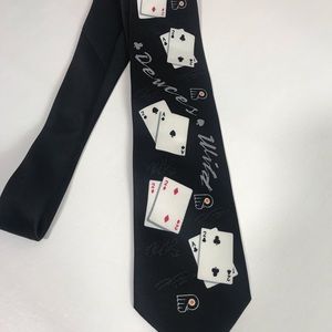 Philadelphia Flyers Duesces wild tie